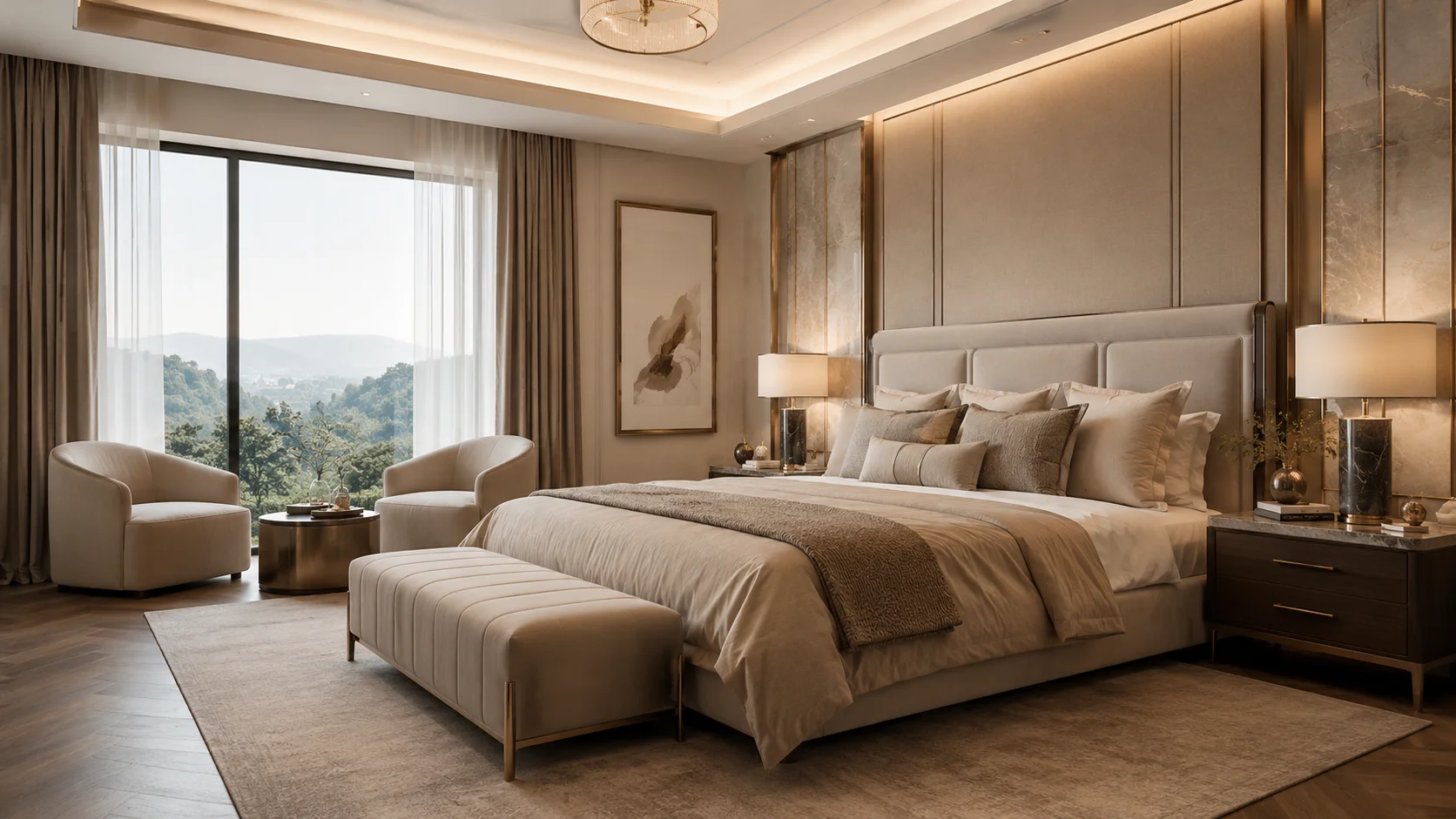 Prestige Sector 150 Noida — apartment bedroom interior